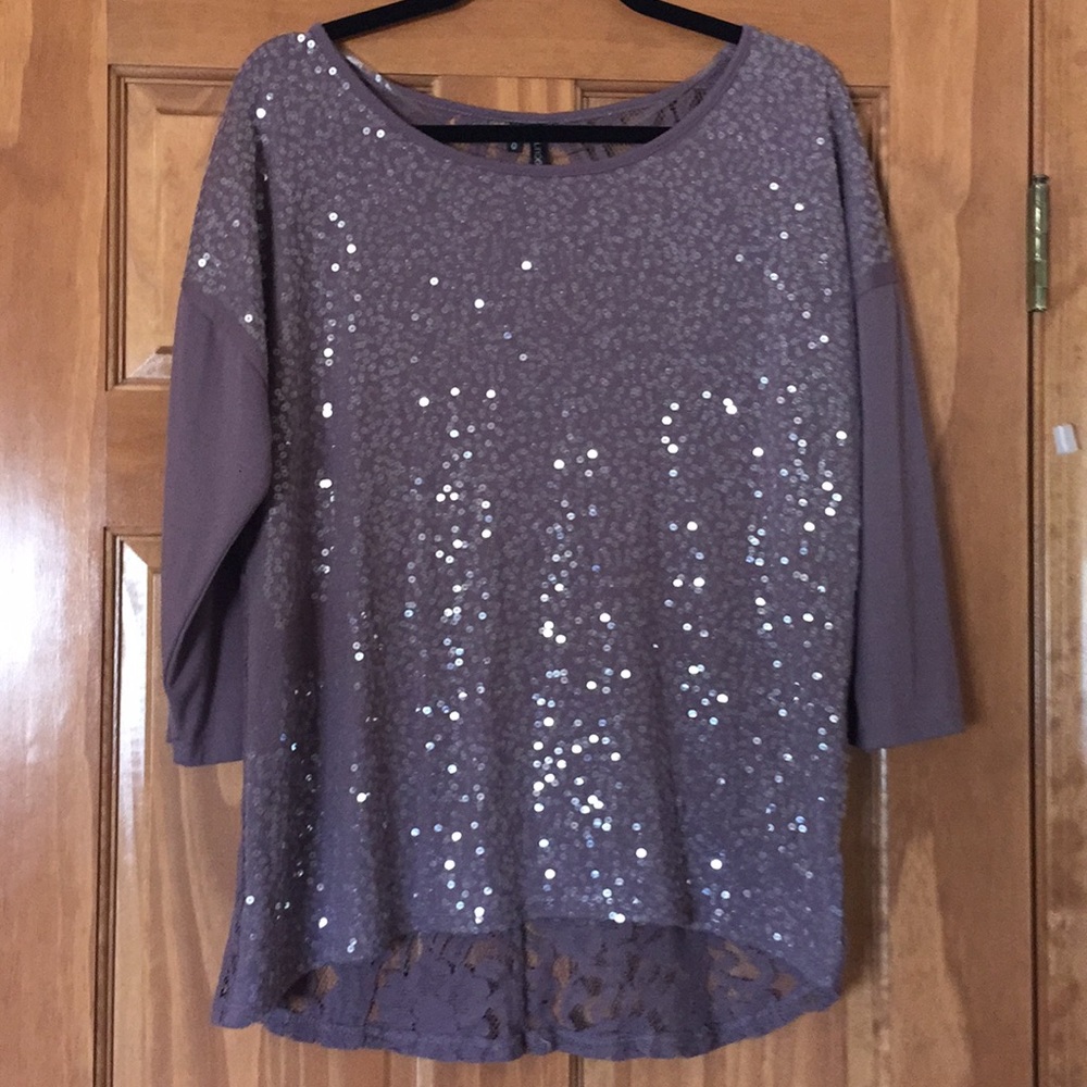 Maurices sequin top